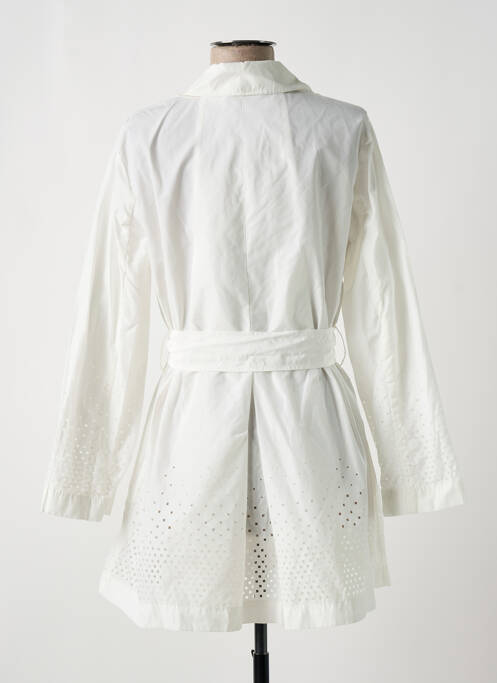 Trench blanc PAUL BRIAL pour femme