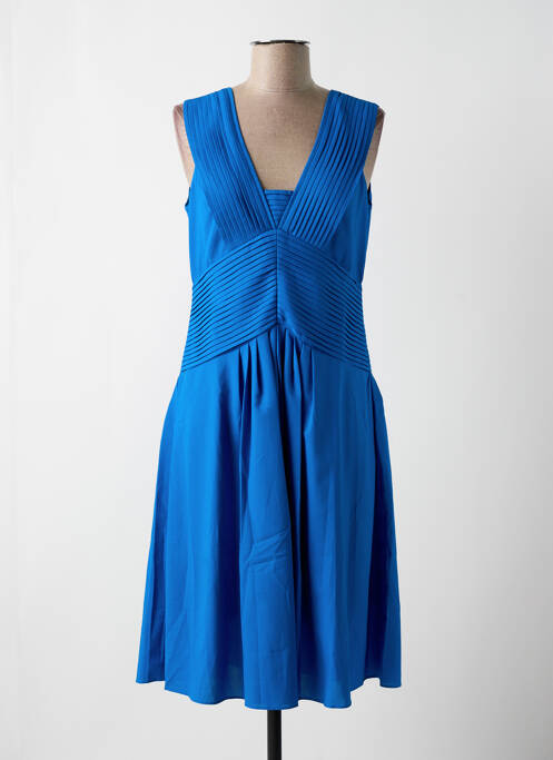 Robe mi-longue bleu PAUL BRIAL pour femme