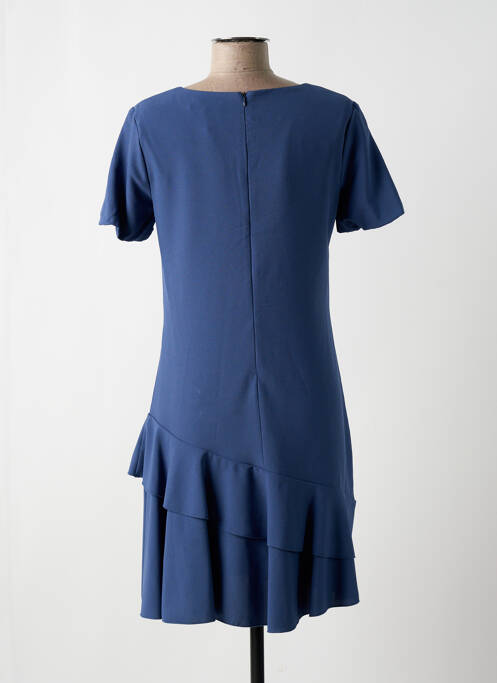 Robe mi-longue bleu PAUL BRIAL pour femme