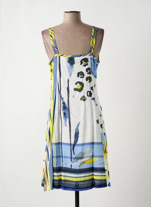 Robe mi-longue jaune PAUL BRIAL pour femme