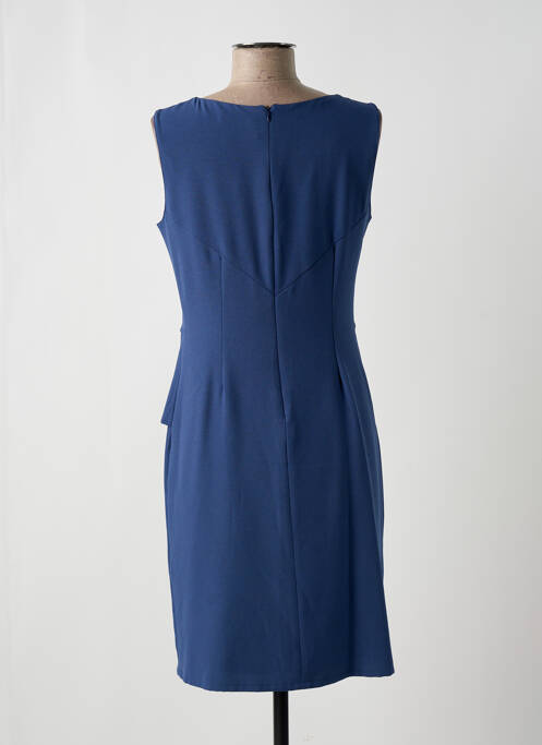 Robe mi-longue bleu PAUL BRIAL pour femme