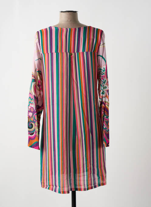 Tunique manches longues rose PAUL BRIAL pour femme