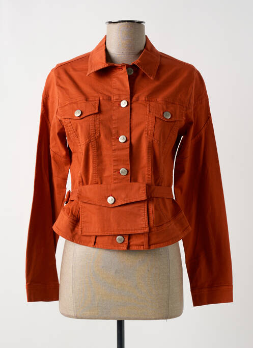 Veste casual orange PAUL BRIAL pour femme
