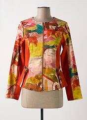 Veste casual orange PAUL BRIAL pour femme seconde vue