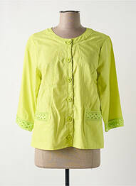Veste casual vert PAUL BRIAL femme