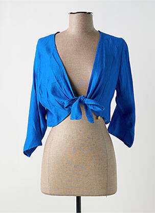 Boléro bleu PAUL BRIAL femme