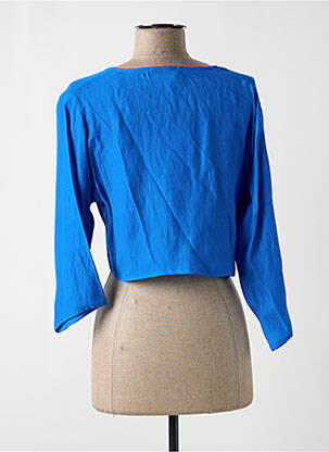 Boléro bleu PAUL BRIAL femme