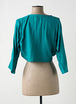 Boléro vert PAUL BRIAL femme