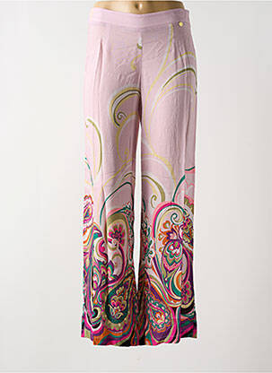 Pantalon large rose PAUL BRIAL femme