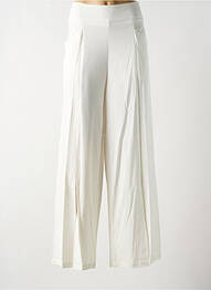 Pantalon flare blanc PAUL BRIAL femme