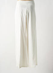 Pantalon flare blanc PAUL BRIAL pour femme seconde vue
