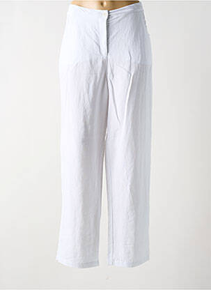 Pantalon droit blanc PAUL BRIAL femme