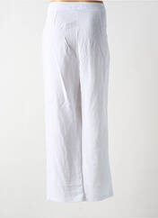Pantalon droit blanc PAUL BRIAL pour femme seconde vue