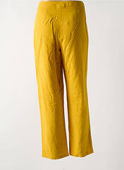 Pantalon droit jaune PAUL BRIAL pour femme seconde vue