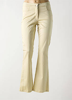 Pantalon flare beige PAUL BRIAL femme