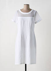 Robe mi-longue blanc PAUL BRIAL pour femme seconde vue
