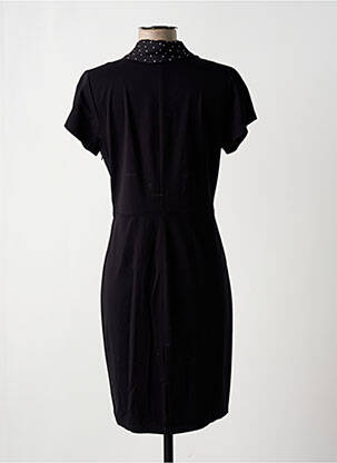 Robe mi-longue noir PAUL BRIAL femme
