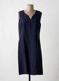 Robe mi-longue bleu PAUL BRIAL femme