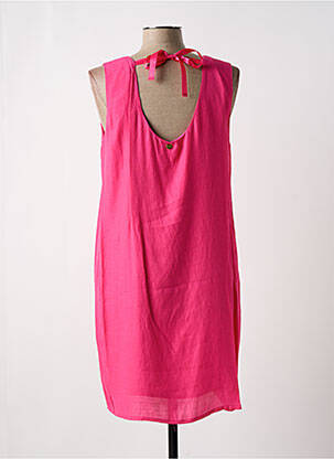 Robe courte rose PAUL BRIAL femme