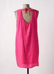 Robe courte rose PAUL BRIAL pour femme seconde vue
