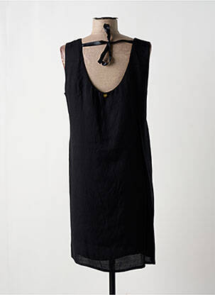 Robe mi-longue noir PAUL BRIAL femme