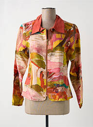 Veste casual orange PAUL BRIAL femme