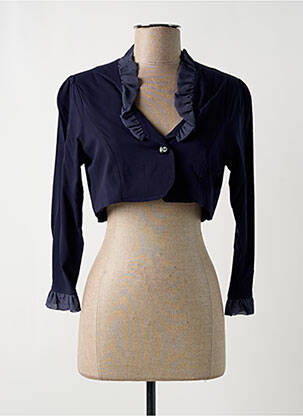 Boléro bleu PAUL BRIAL femme