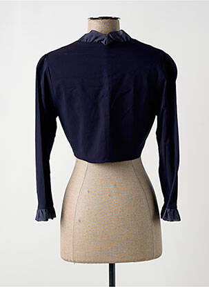 Boléro bleu PAUL BRIAL femme