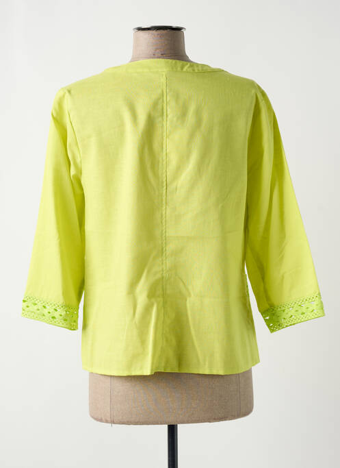 Veste casual vert PAUL BRIAL pour femme