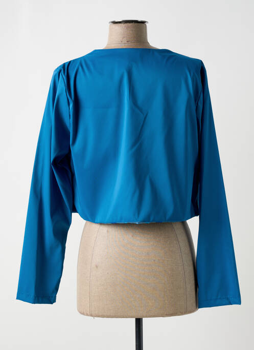 Boléro bleu PAUL BRIAL femme