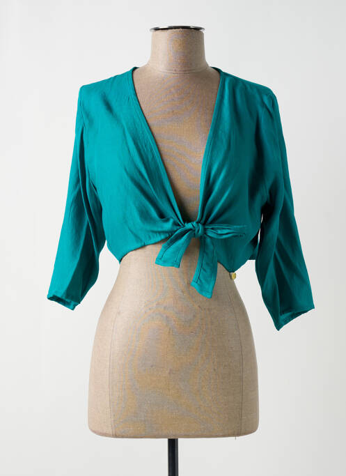 Boléro vert PAUL BRIAL pour femme