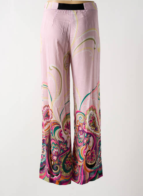 Pantalon large rose PAUL BRIAL pour femme