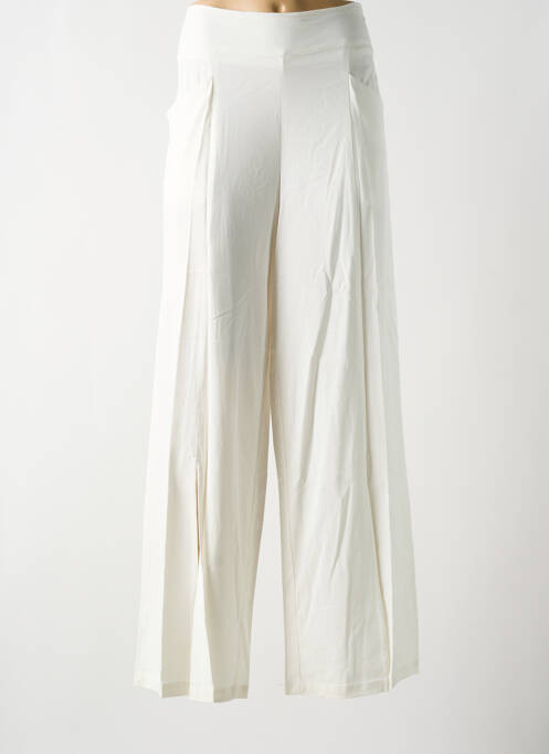 Pantalon flare blanc PAUL BRIAL pour femme