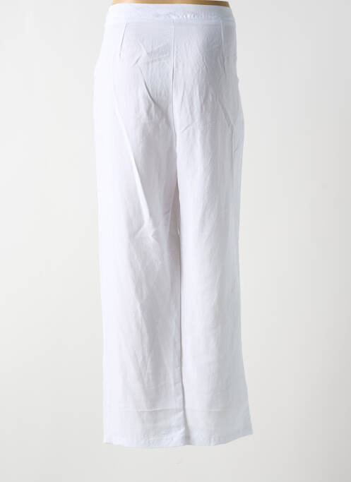 Pantalon droit blanc PAUL BRIAL pour femme