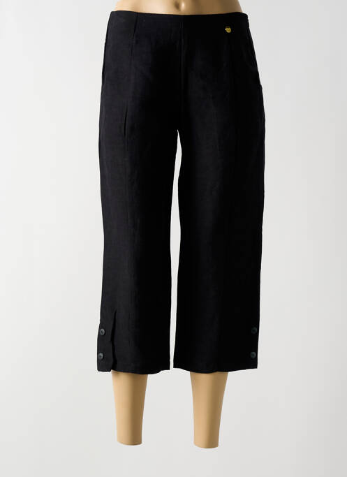 Pantacourt noir PAUL BRIAL pour femme