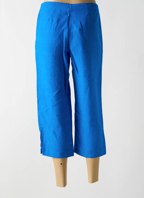 Pantacourt bleu PAUL BRIAL femme