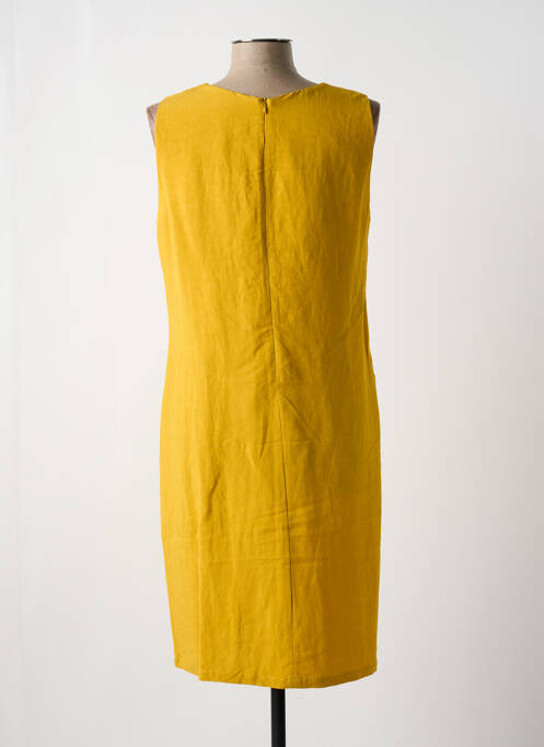 Robe courte jaune PAUL BRIAL pour femme