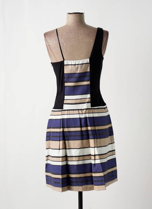 Robe mi-longue noir PAUL BRIAL pour femme