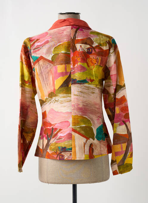 Veste casual orange PAUL BRIAL pour femme