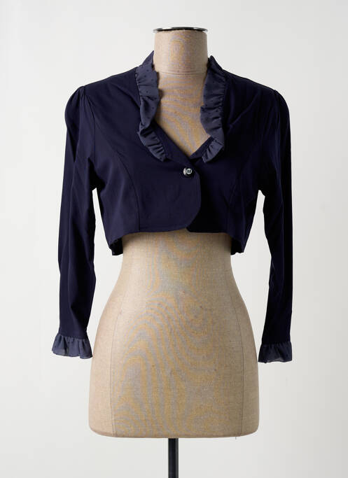 Boléro bleu PAUL BRIAL pour femme
