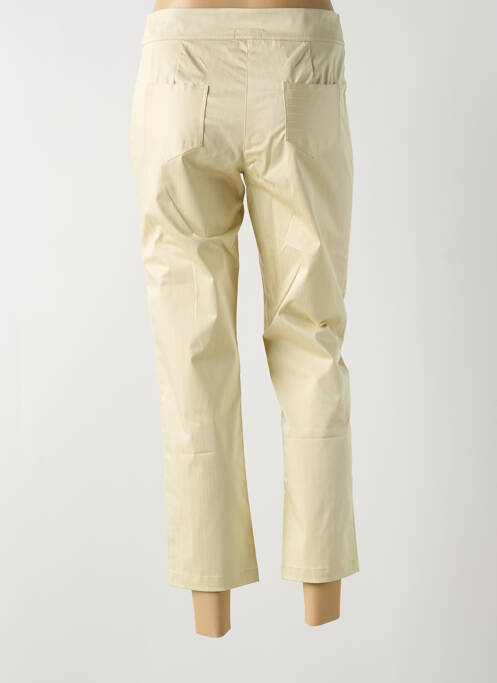 Pantalon droit beige PAUL BRIAL pour femme