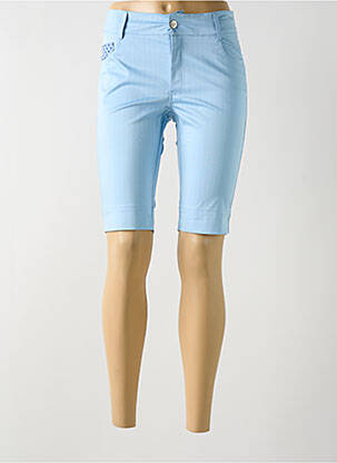 Bermuda bleu PAUL BRIAL femme