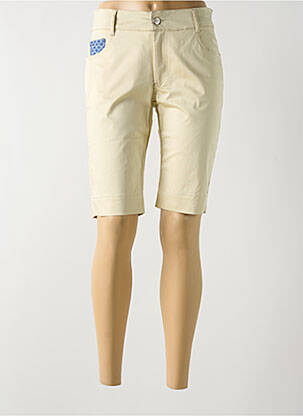 Bermuda beige PAUL BRIAL femme