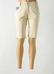 Bermuda beige PAUL BRIAL pour femme seconde vue