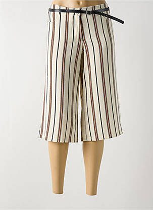 Pantacourt beige PAUL BRIAL femme