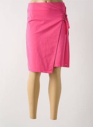 Jupe courte rose PAUL BRIAL femme
