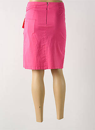 Jupe courte rose PAUL BRIAL femme