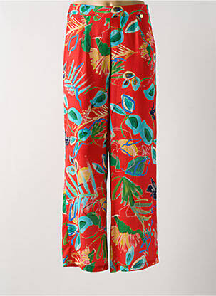 Pantalon flare rouge PAUL BRIAL femme