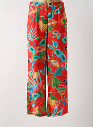 Pantalon flare rouge PAUL BRIAL femme