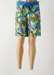 Short vert PAUL BRIAL pour femme seconde vue